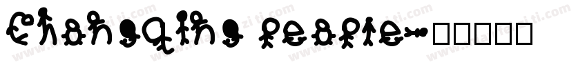 Chongqing people字体转换